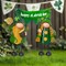 St. Patrick’s Day Decorations – 18-Inch Outdoor Gnome Décor, 2-Piece Metal Gnome Figurines with Green Shamrock, Irish Leprechaun Décor for Home, Garden, Lawn, Patio & Party
